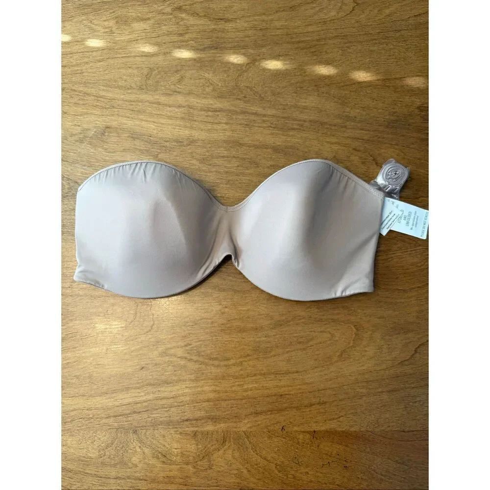 NWT Dominique Women's Oceane Strapless Hidden Underwire Bra Nude Size 44DD
